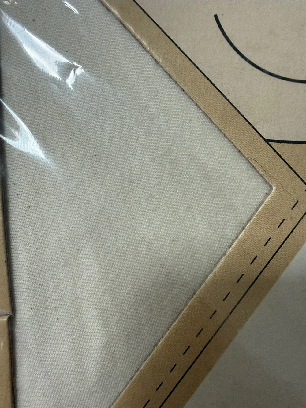 YourEcoFamily Beige Organic Cotton Fitted Crib Sheet